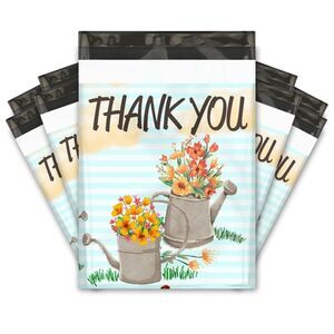25 CT 10x13 Watering Can Poly Mailers Premium Bags